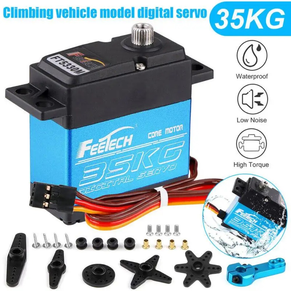 Rc Helicopter Servo - FEETECH FT5330M 35KG Servo Digital 180