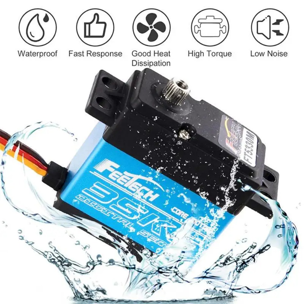 FEETECH FT5330M 35KG Servo Dig - Rc Helicopter Servo ulasan dan harga